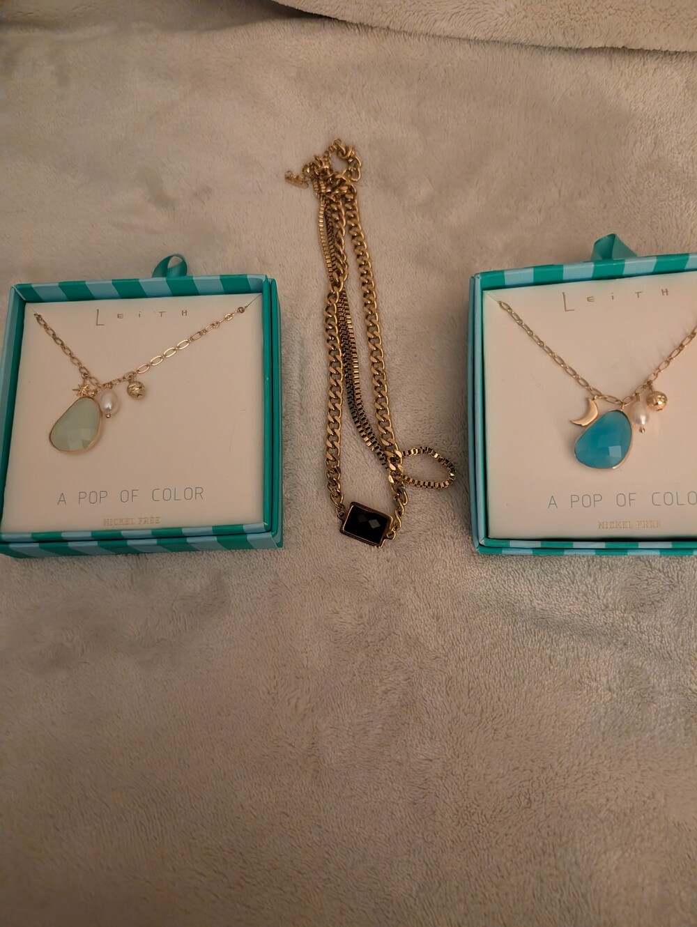 Bulk necklace set. All 3 are brand new. Two Nordstrom exclusives. Blowout price